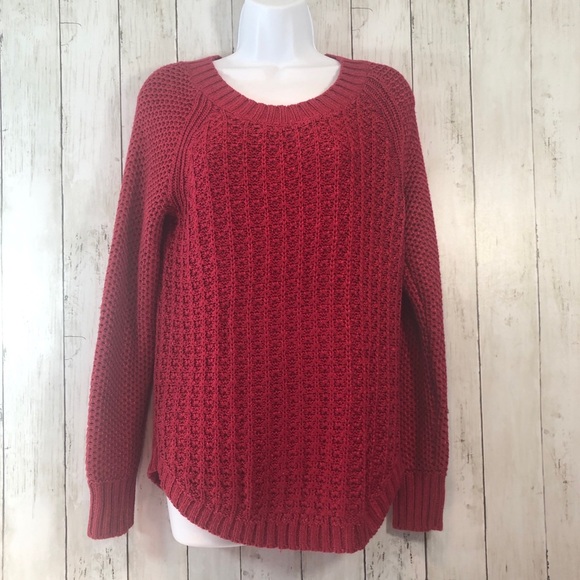 Calvin Klein Jeans Curved Hem Breathable Knit Sweater M - Picture 1 of 9